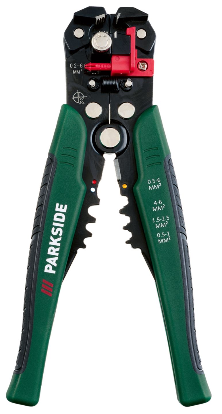 PARKSIDE® Automatik-Abisolier- und Crimpzangen-Set