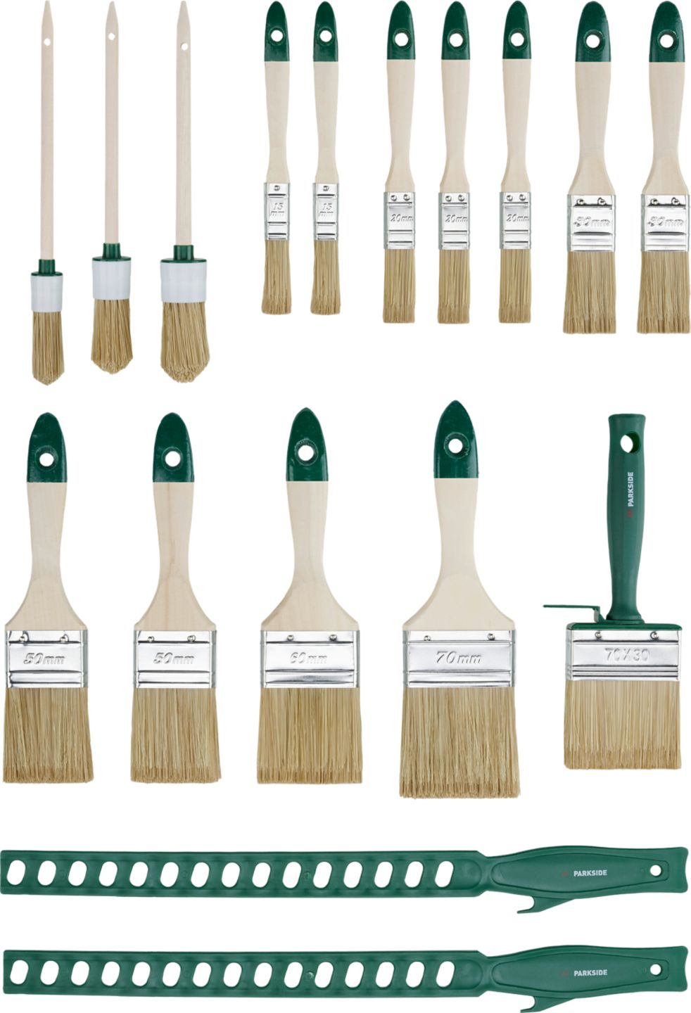 PARKSIDE® Pinsel-Set Lasur