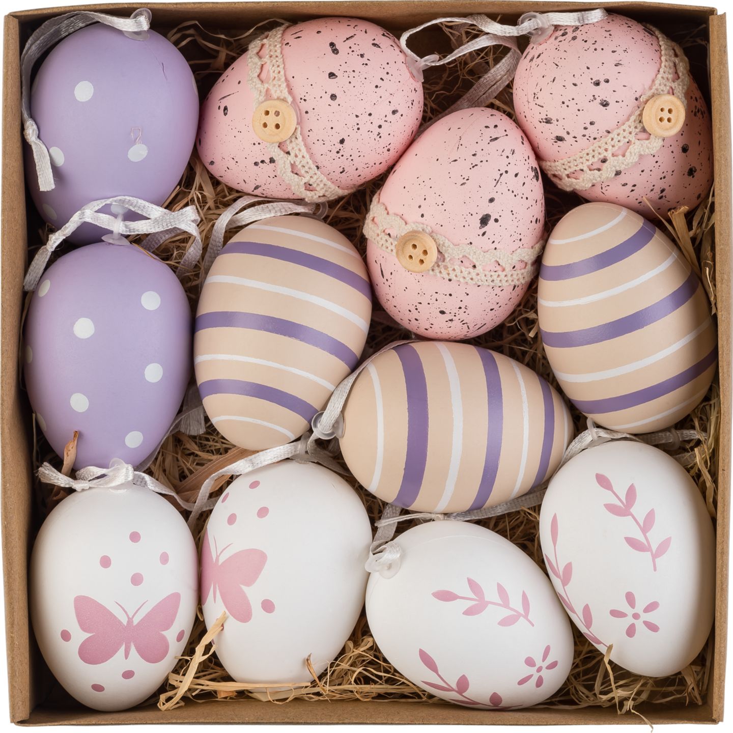 LIV & BO Velikonoční vajíčka 12 ks