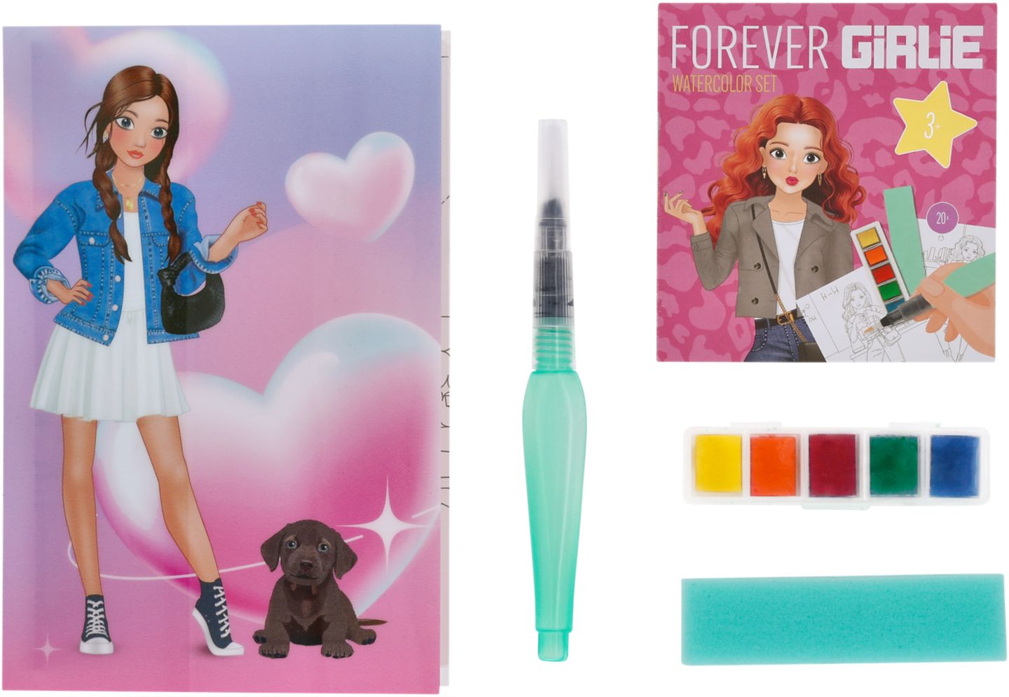 Изображение на Forever Girlie Комплект водни бои
30 цвята