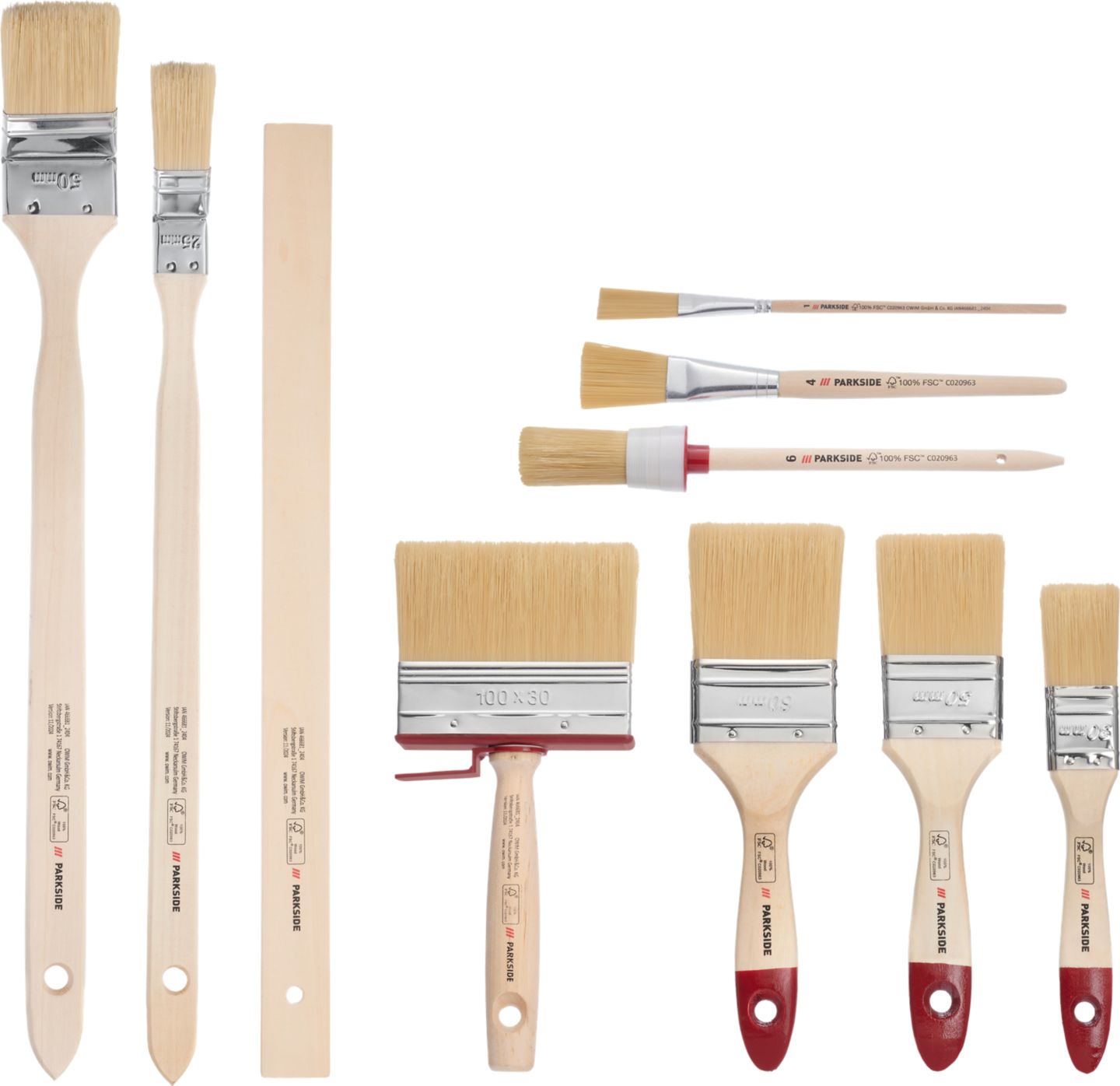 Изображение на Parkside® Комплект четки