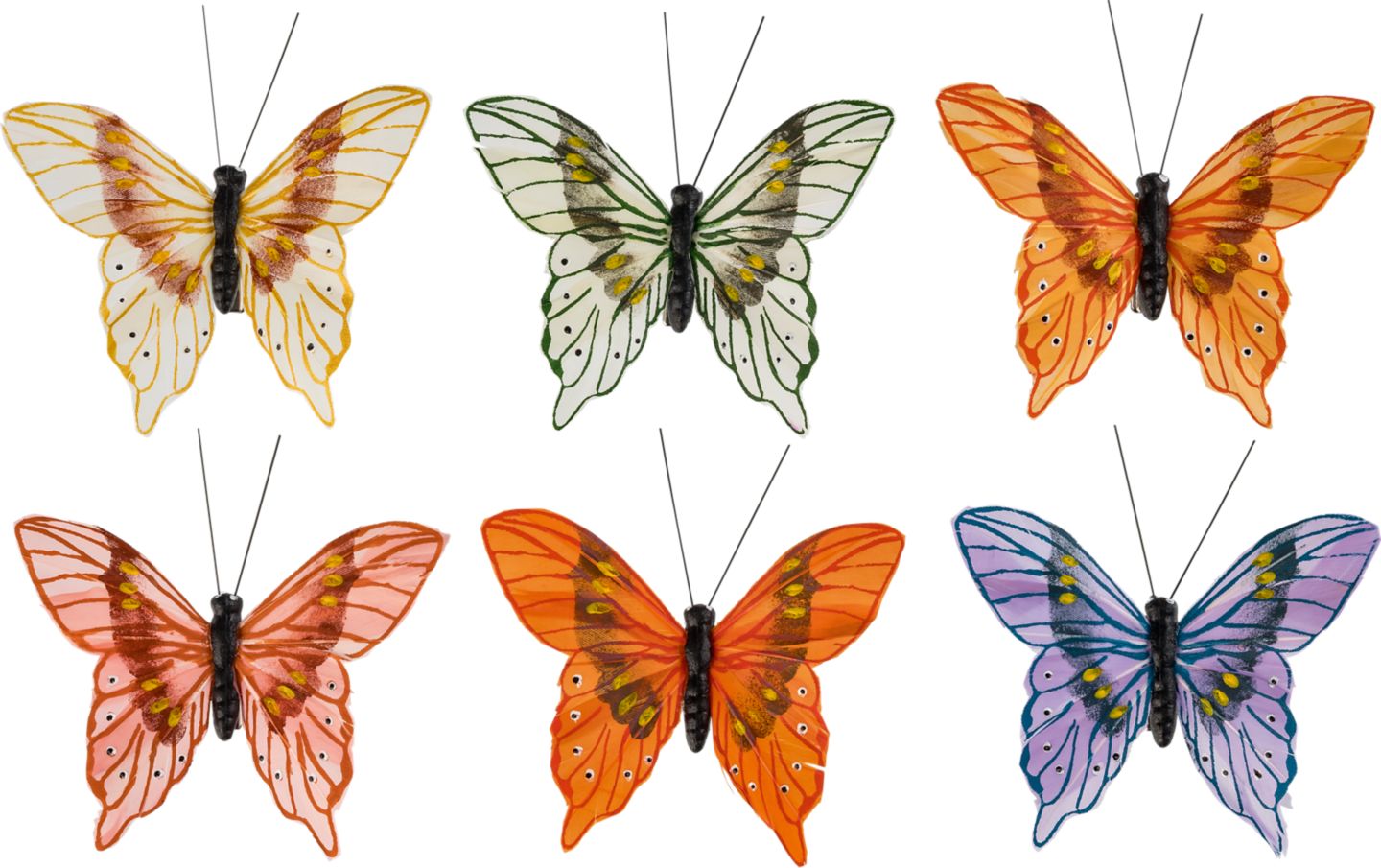 LIV & BO Sada dekorativních klipů
6 kusů