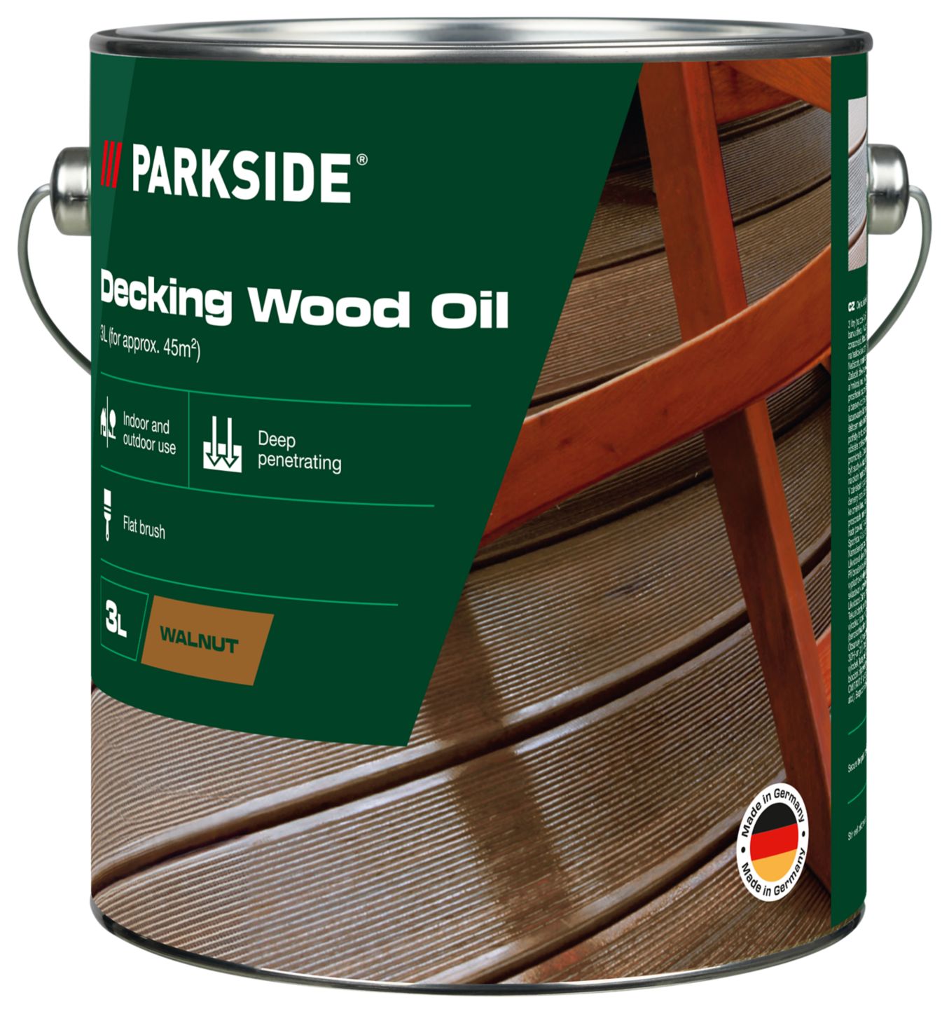 PARKSIDE Olej na ošetřování dřeva
ořech