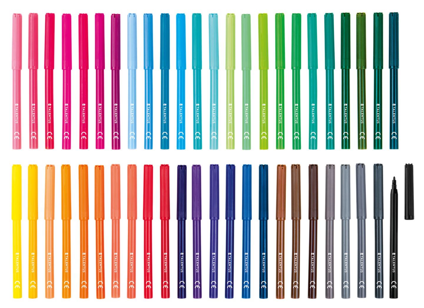 Изображение на Talentus Комплект флумастери
48 цвята