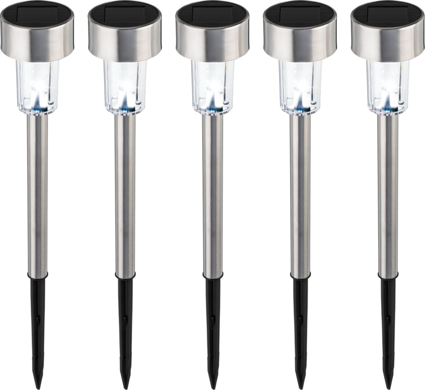 Livarno LED solární světla
5 kusů