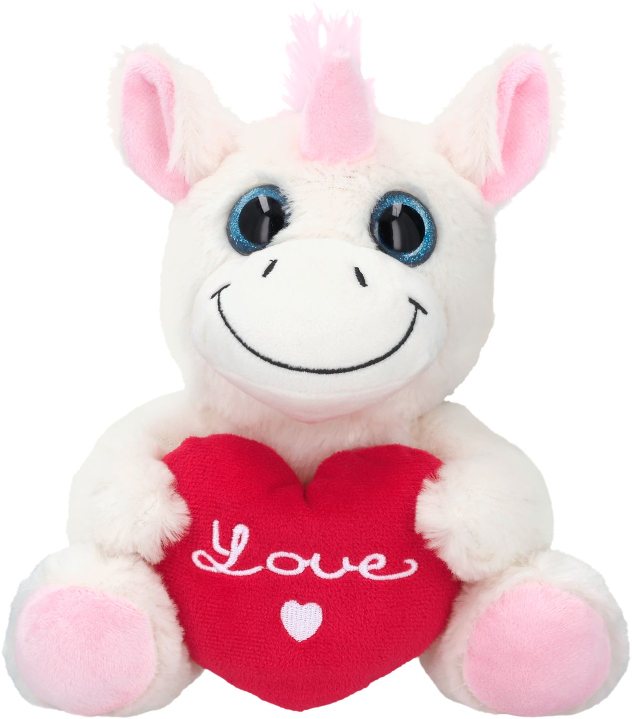 Plyšák se srdíčkem výška: 20 cm
