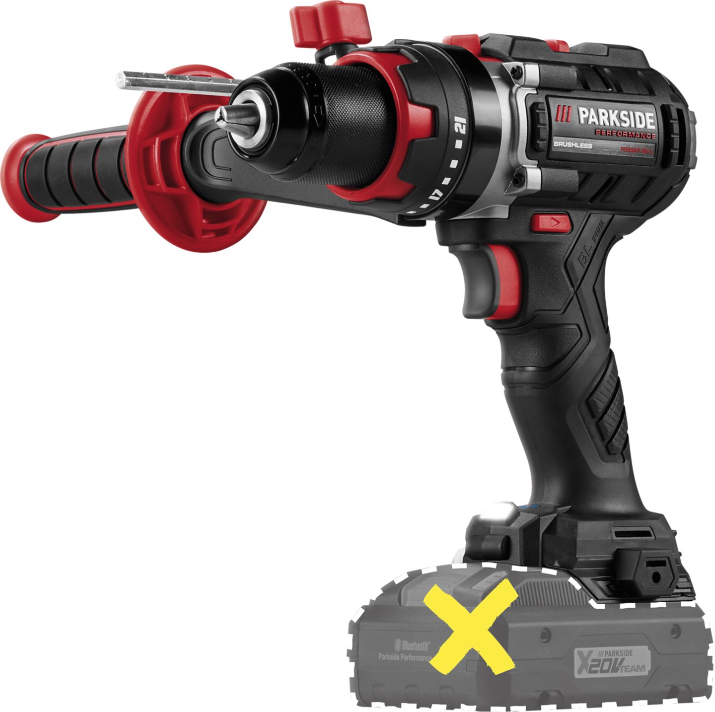 PARKSIDE PERFORMANCE® Akku-Schlagbohrschrauber 20 V »PSBSAP 20-Li C4«