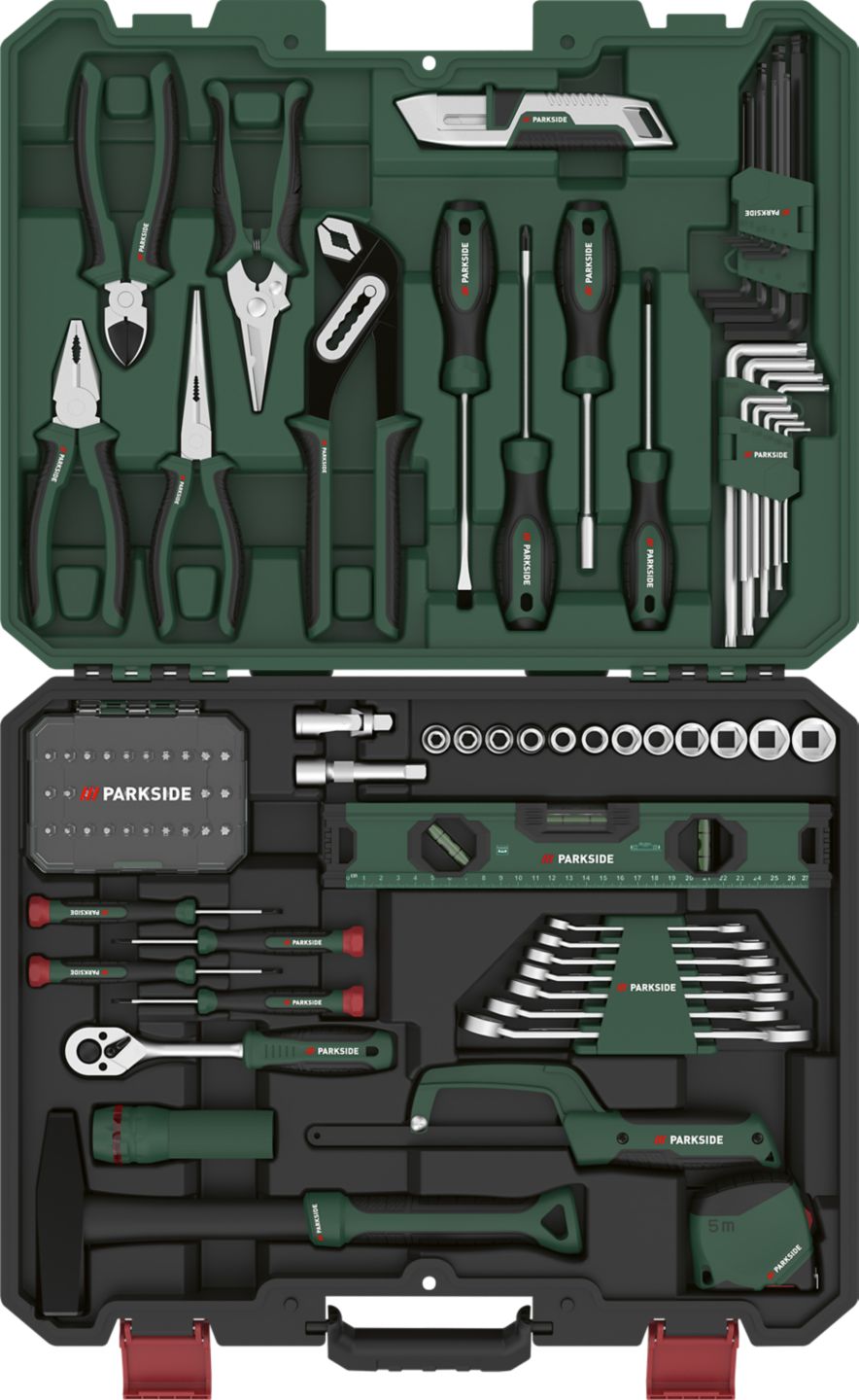 PARKSIDE® Werkzeugkoffer (90-teilig)