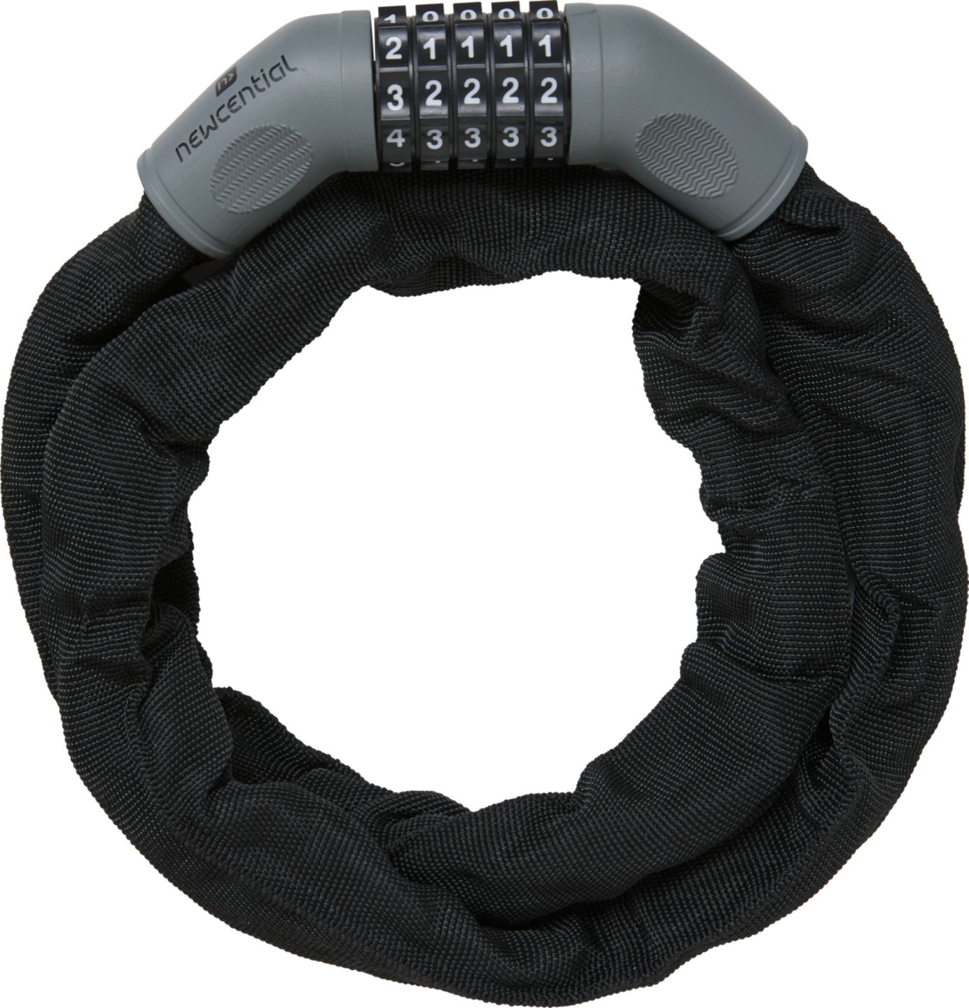 NEWCENTIAL® Fahrrad-Kettenschloss mit Zahlencode