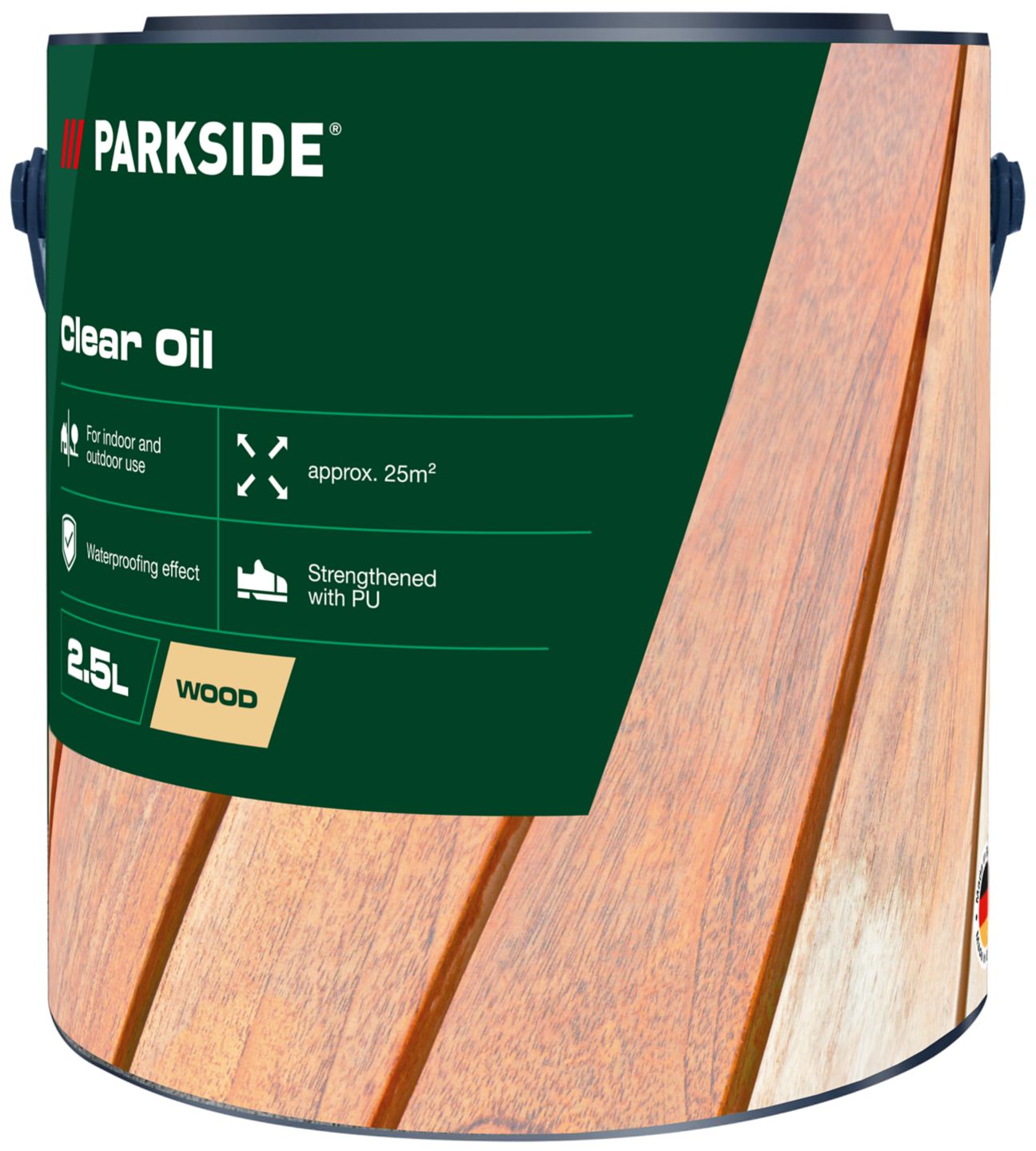 PARKSIDE olej na ošetření dřeva
obsah: 2,5 l