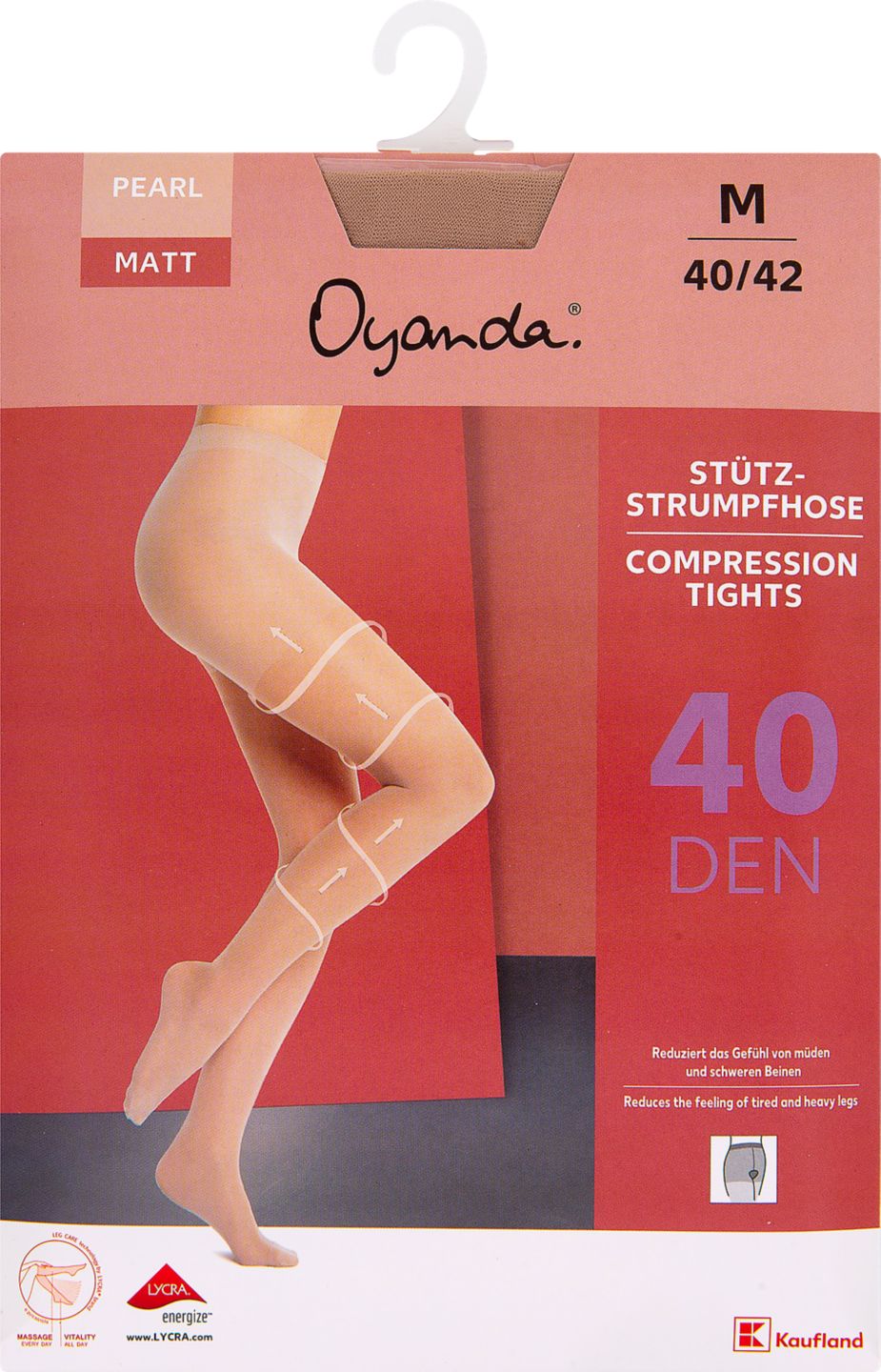OYANDA Dá silonkové punčochy 40DEN
36/38-52/54