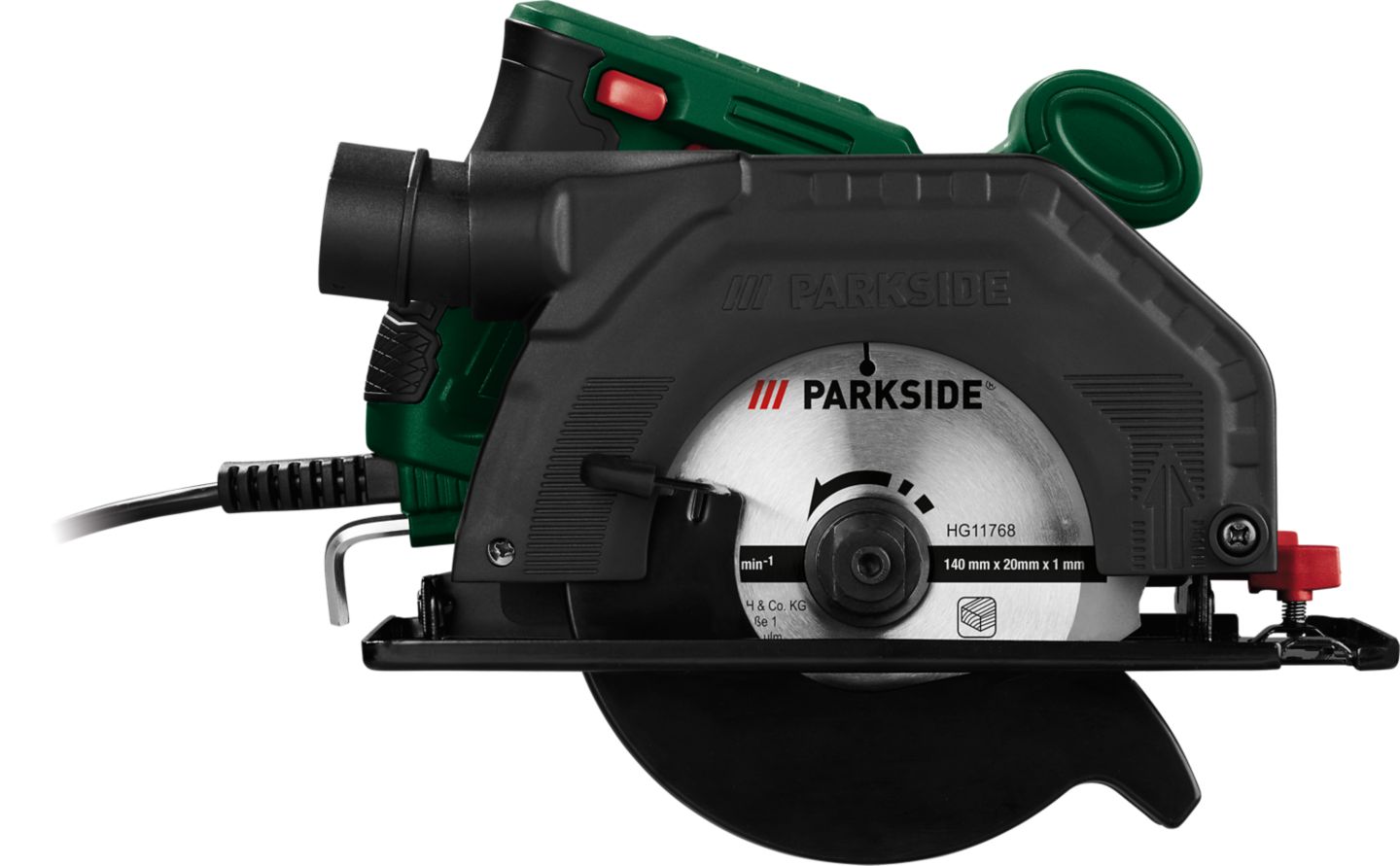 Изображение на Parkside® Ръчен циркуляр
750 W