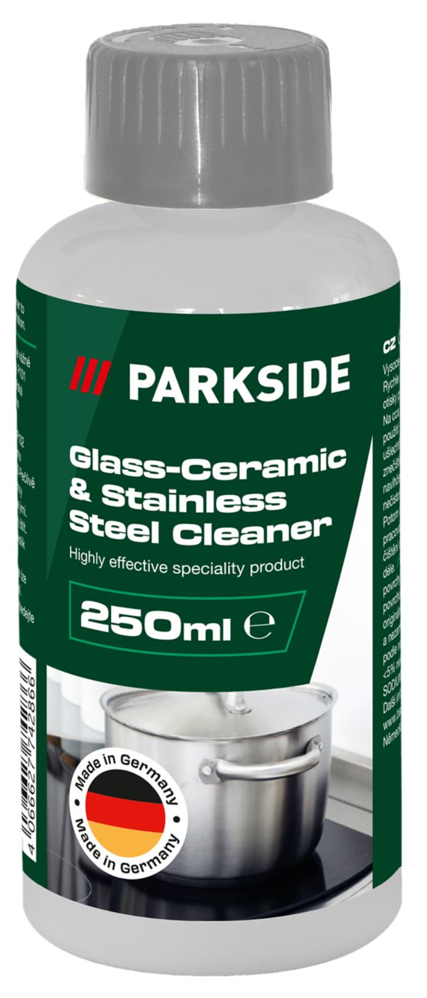 PARKSIDE Čistič skla, keramiky, oceli
objem: 250 ml