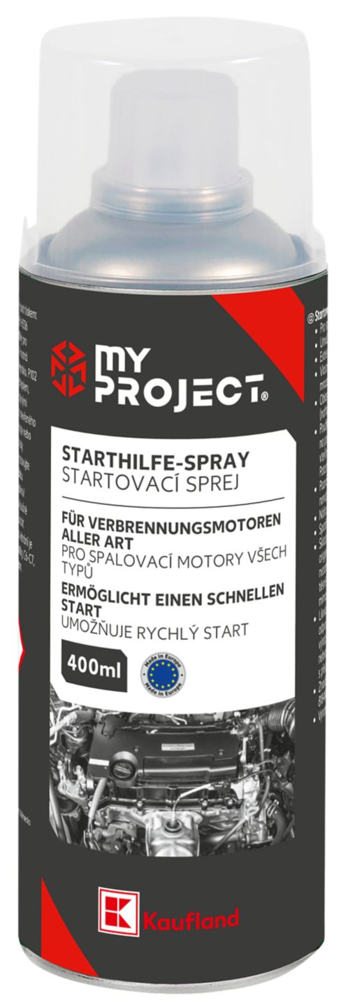 MY PROJECT Startovací sprej
objem: 400 ml