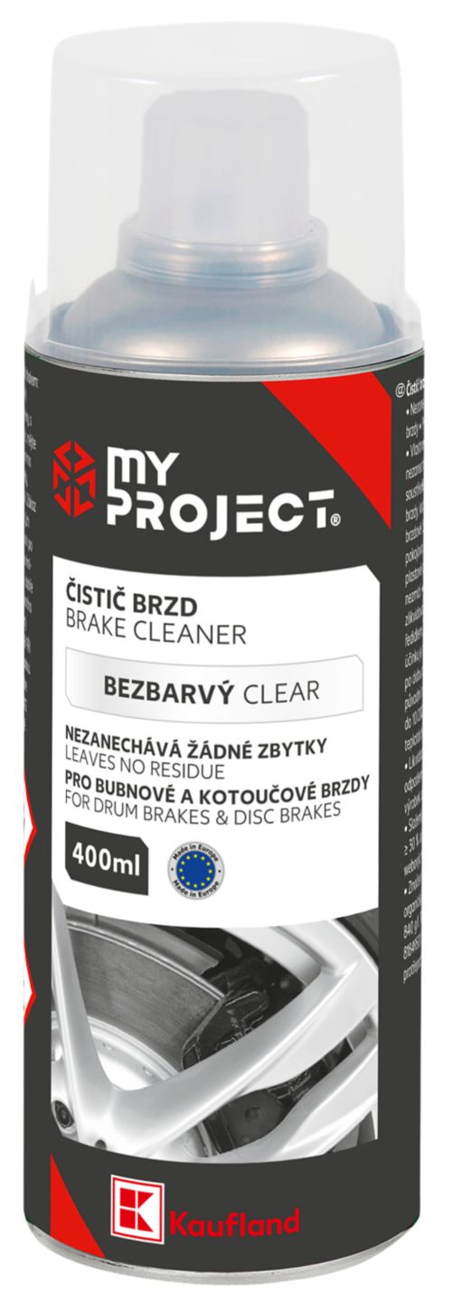 MY PROJECT Čistič brzd
objem: 400 ml