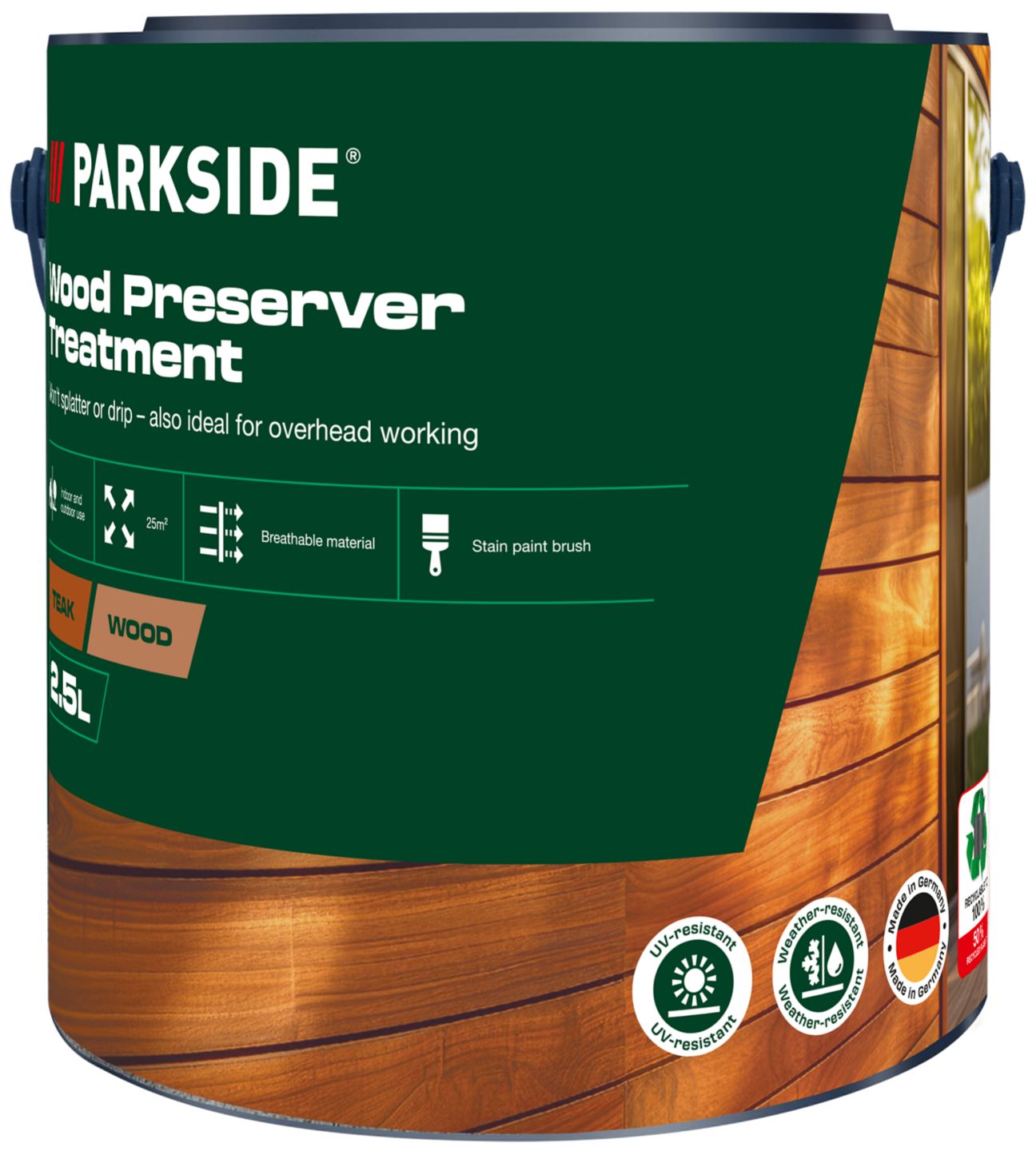 PARKSIDE Ochranný gel na dřevo
teak