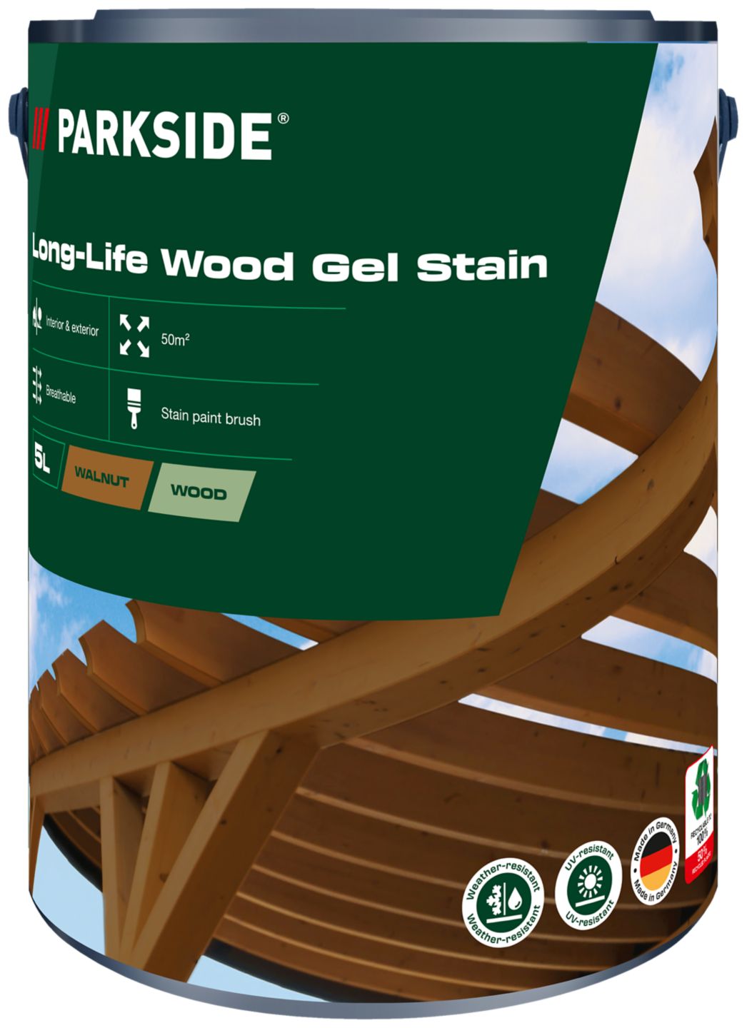 Parkside Gél na drevo
