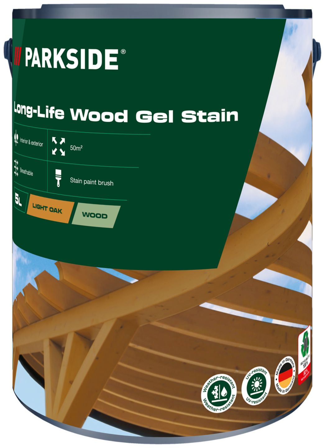 Parkside Gél na drevo