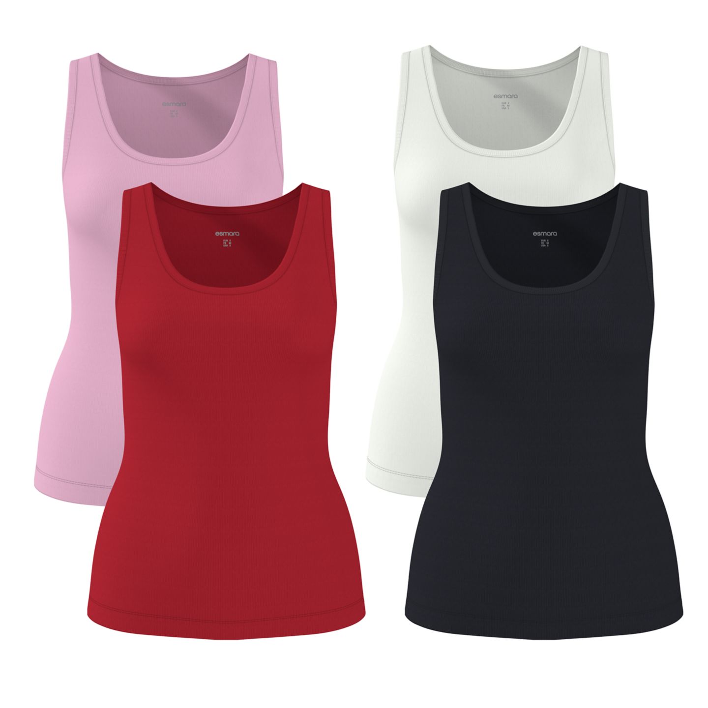 ESMARA® Damen-Tops gerippt