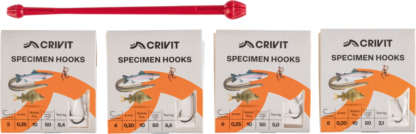 Изображение на CRIVIT Куки за риболов
различни видове
