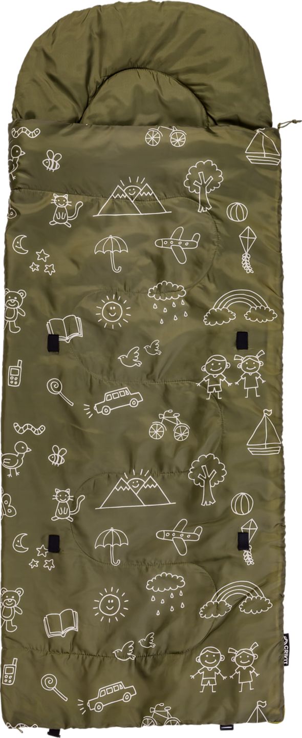 CRIVIT Dětský spací pytel
zelený