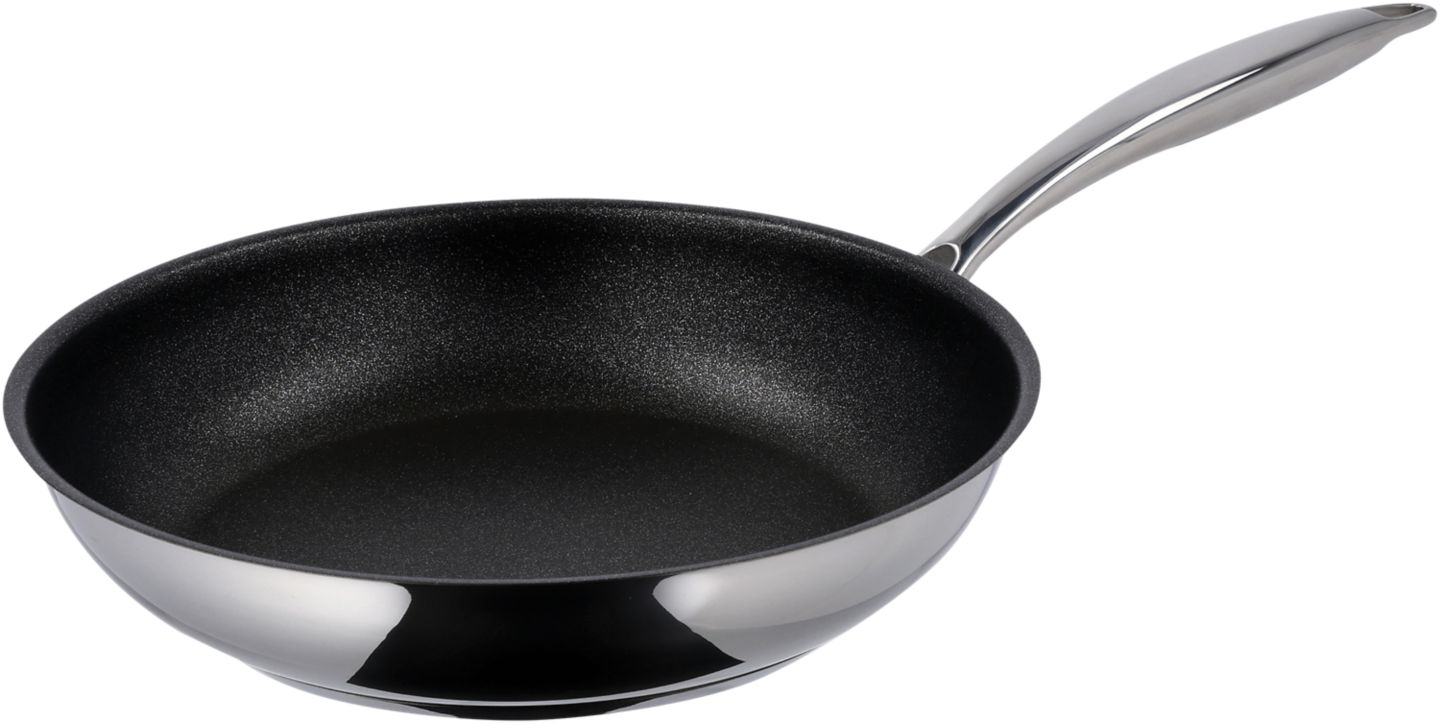 SILVERCREST® Premium-Edelstahlpfanne beschichtet