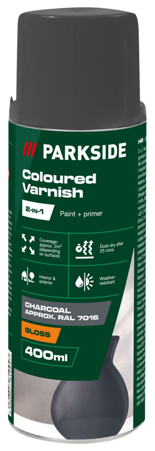 PARKSIDE® Lak u spreju 400 ml antracit