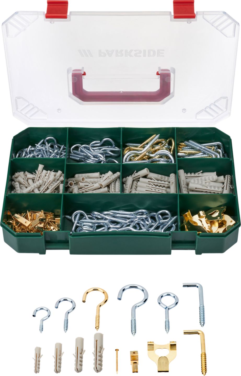 Изображение на PARKSIDE® Куки и дюбели
различни видове