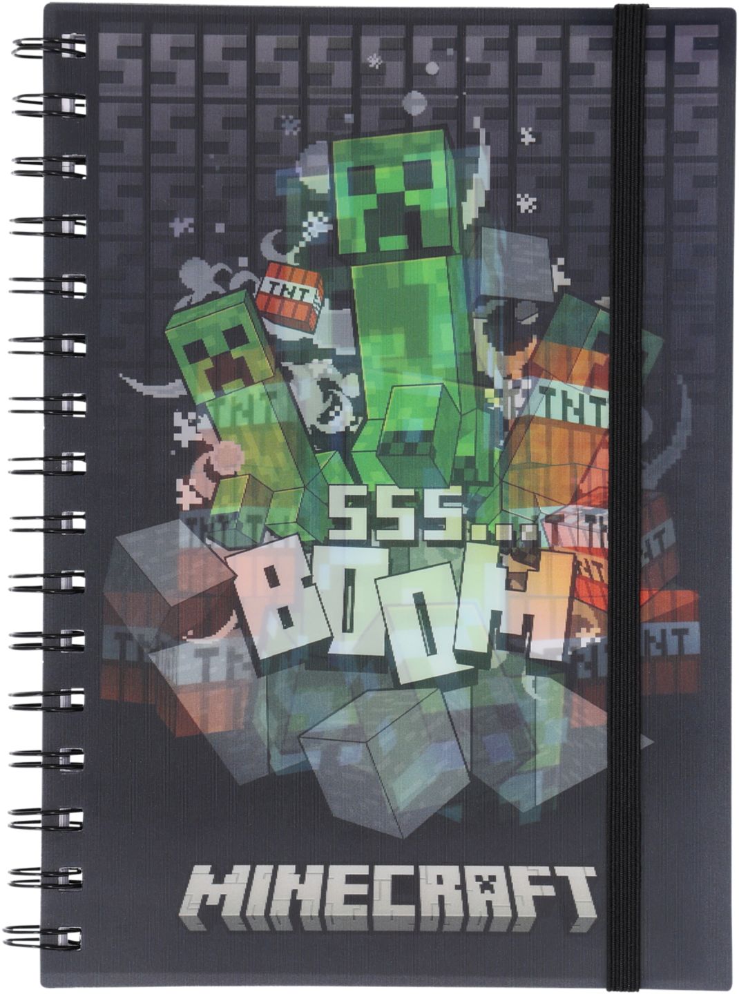 MINECRAFT Spirálový blok A5