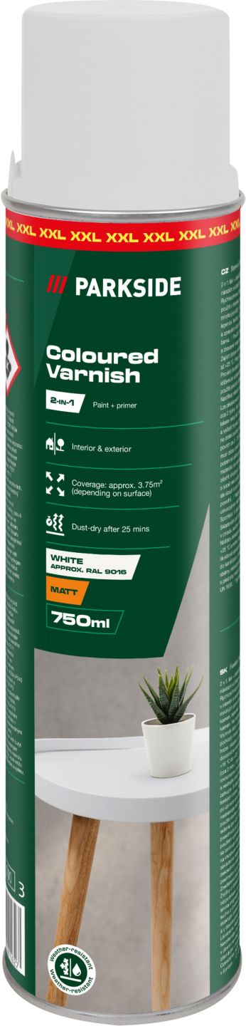 PARKSIDE Barevný lak XXL
750 ml