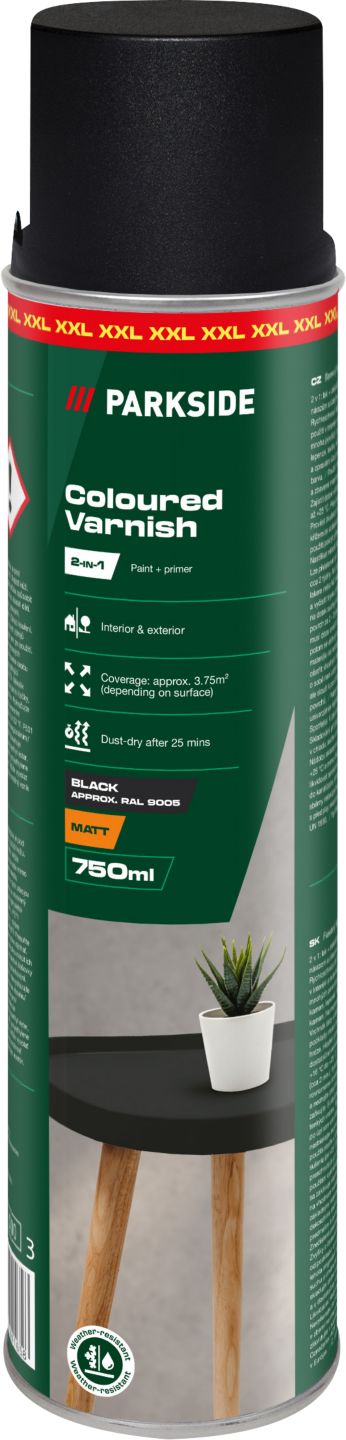 PARKSIDE Barevný lak XXL
750 ml