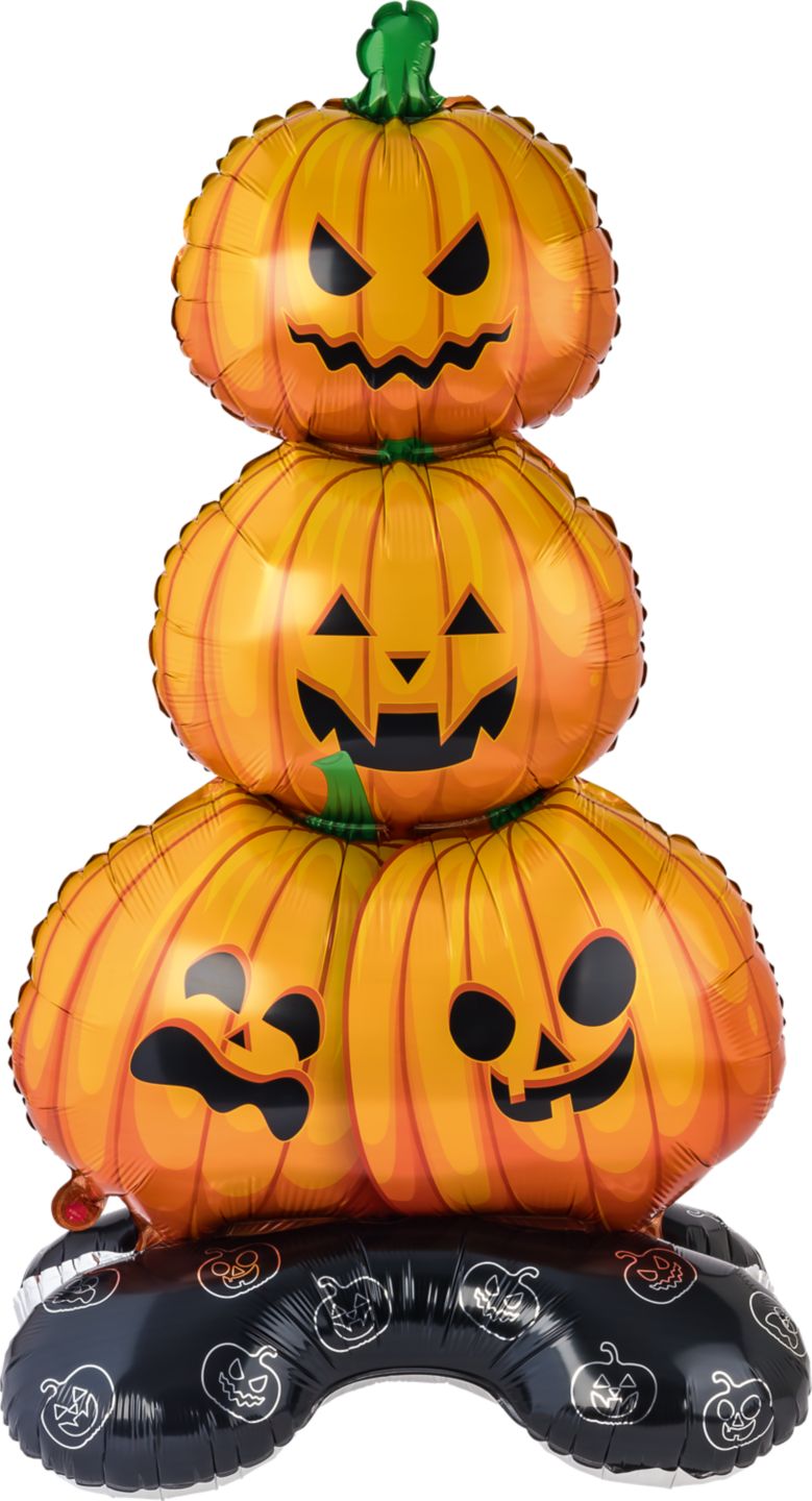 Halloween-Folienballon »Kürbis«