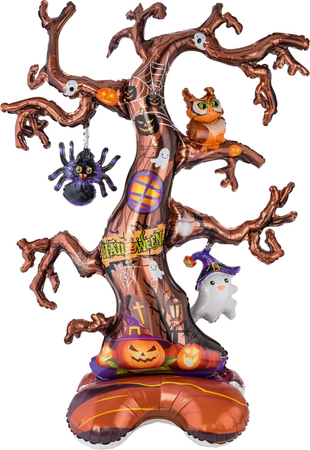 Halloween-Folienballon »Baum«