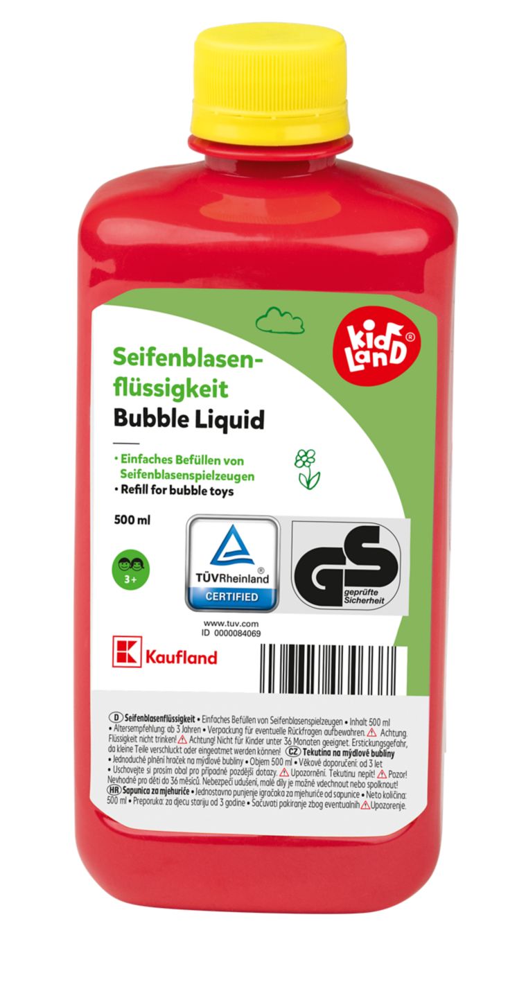 KIDLAND Náplň do bublifuku
objem: 500 ml