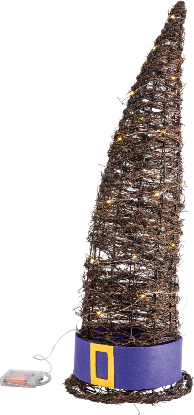 LED čarodějnické koště interiérová dekorace
80 cm
