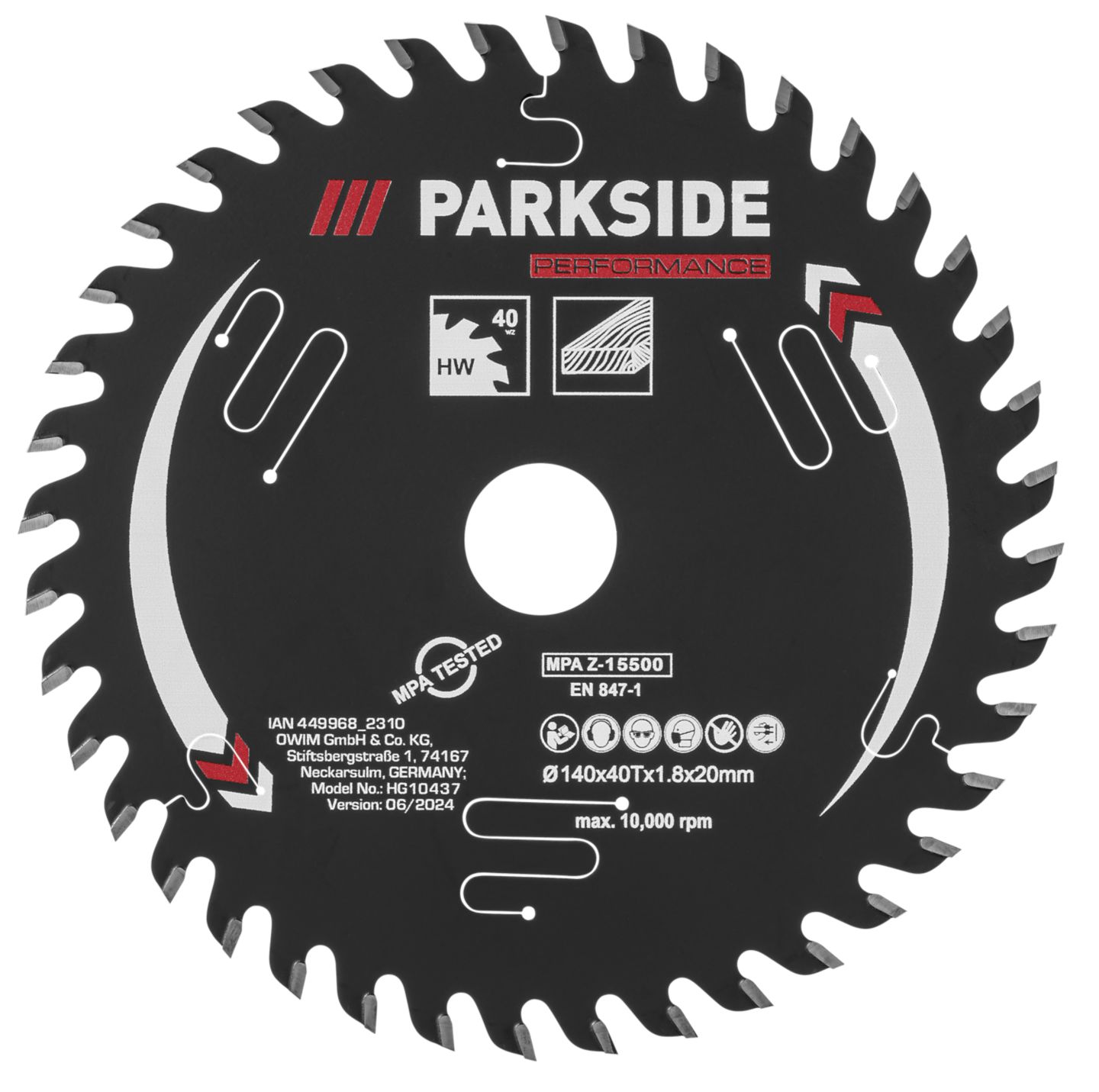 PARKSIDE Pilový kotouč