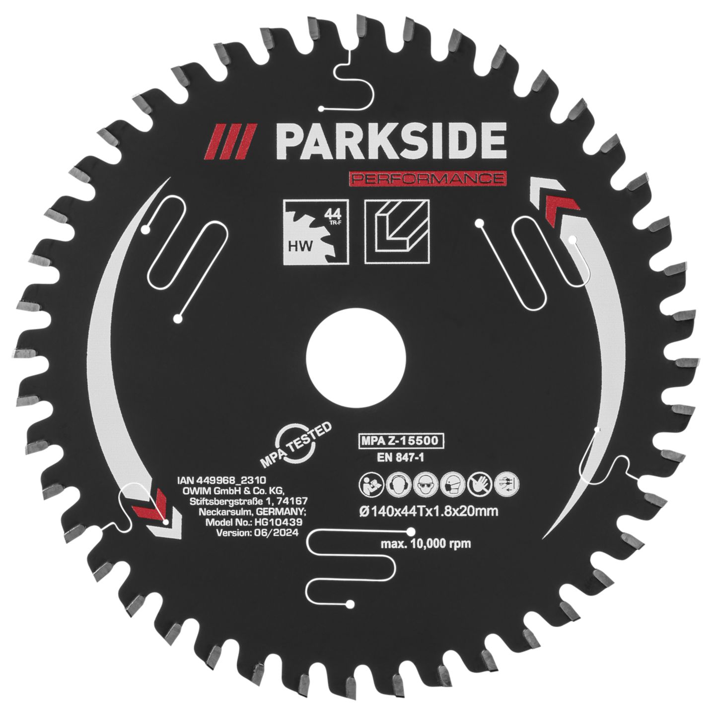 PARKSIDE Pilový kotouč