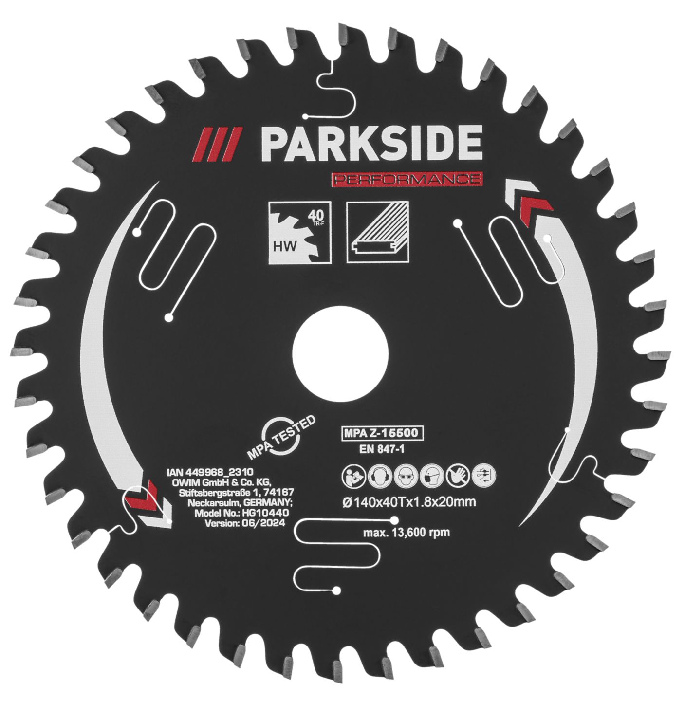 PARKSIDE Pilový kotouč