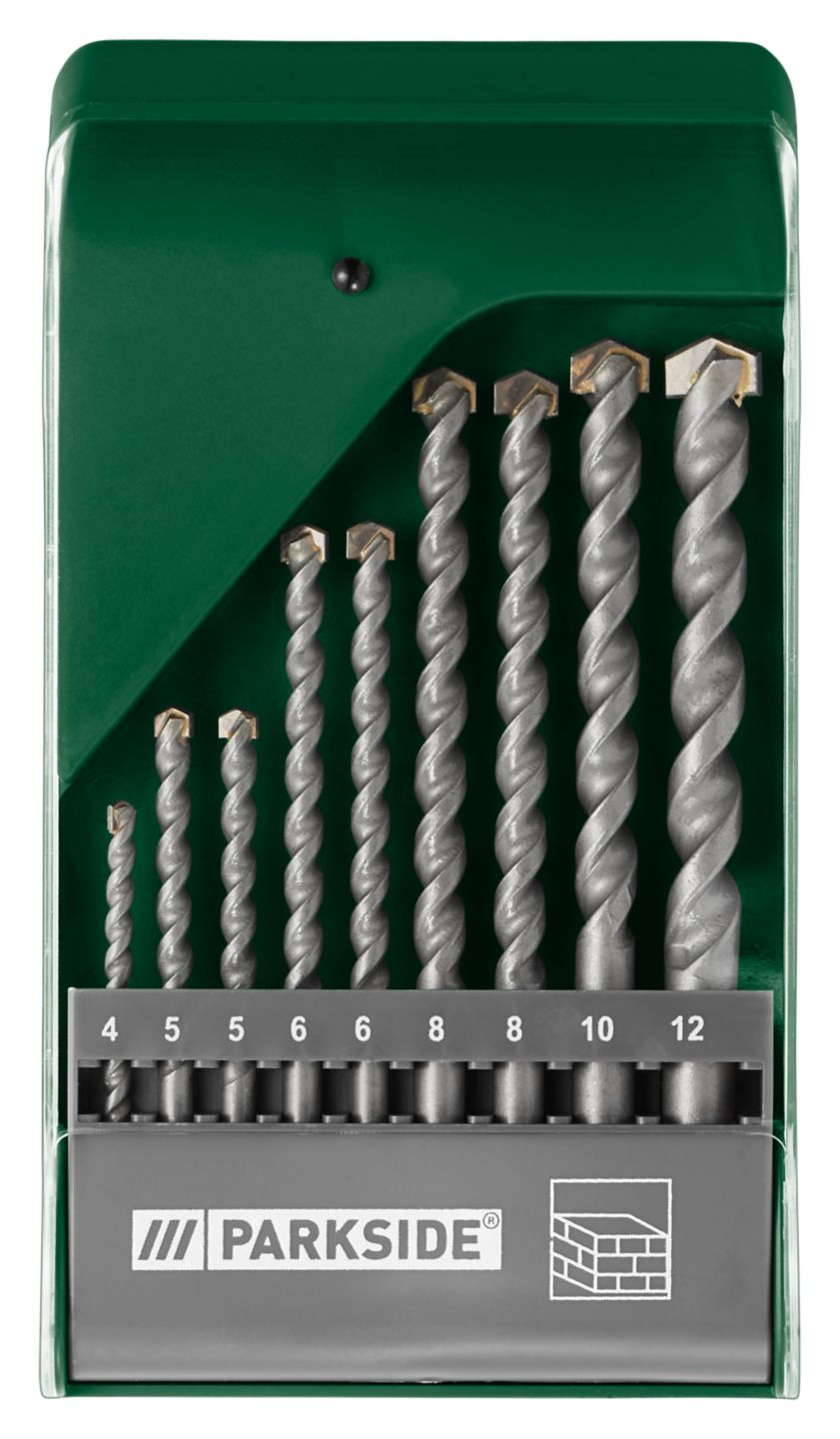 Parkside Súprava vrtákov