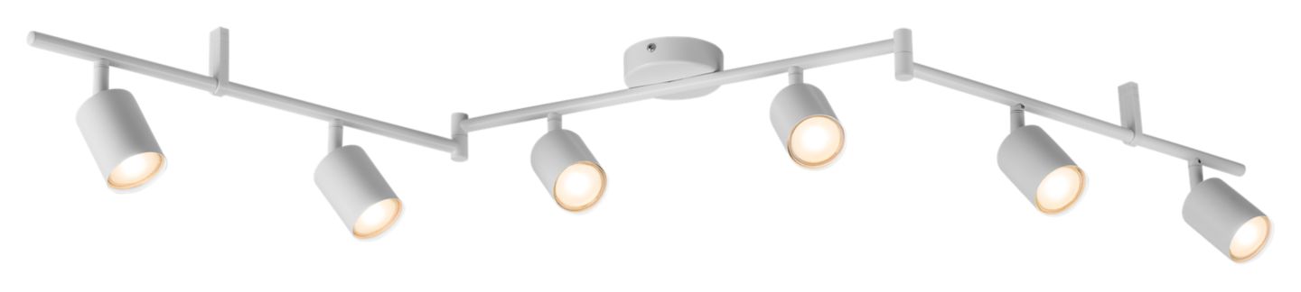 LIV&BO® LED-Deckenleuchte mit 6 Spots