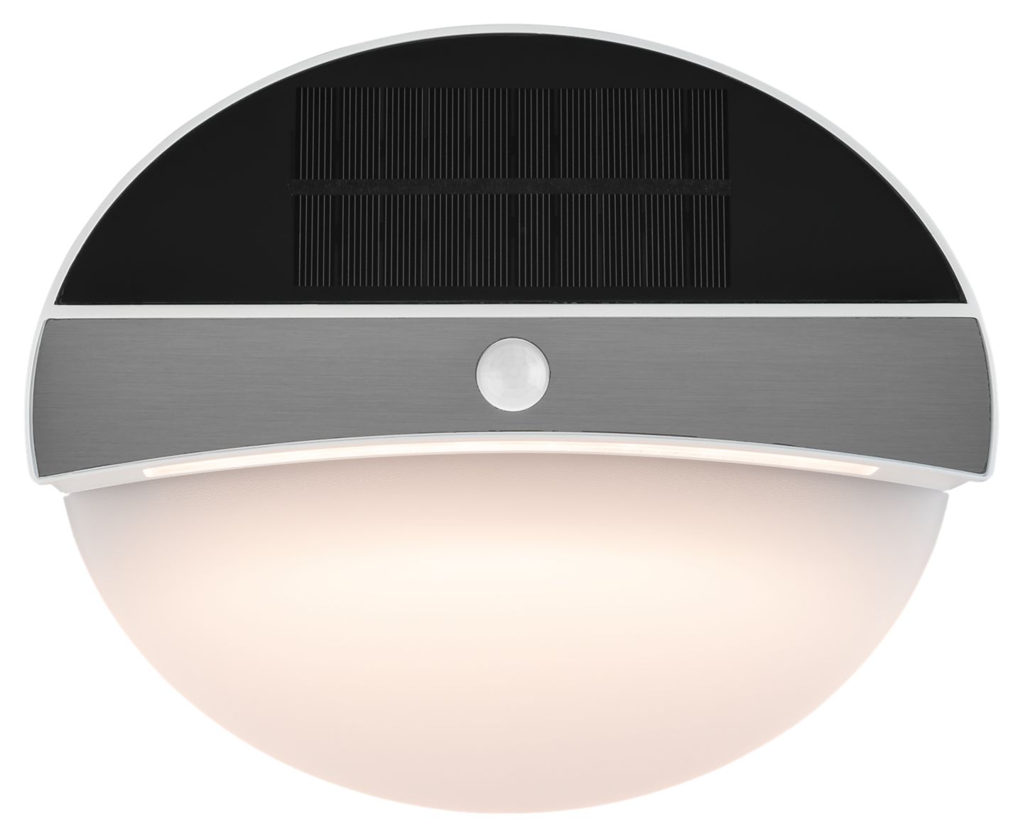 SWITCH ON® LED-Solar-Außenleuchte mit Hausnummer