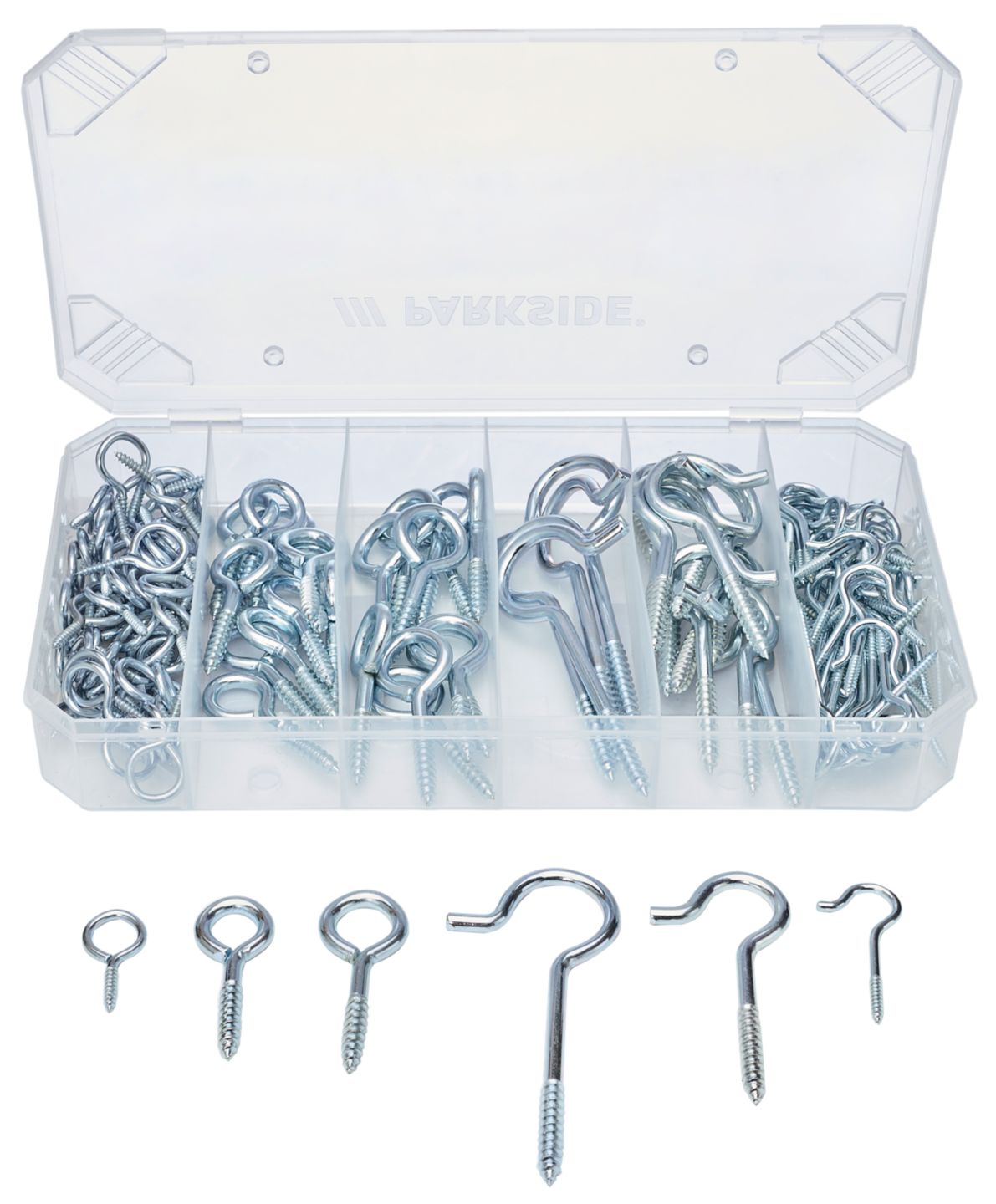 Parkside Súprava háčikov a očiek