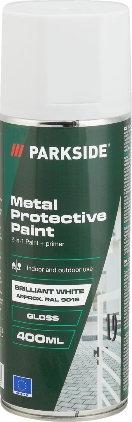 PARKSIDE Ochranný lak na kovy
objem: 400 ml