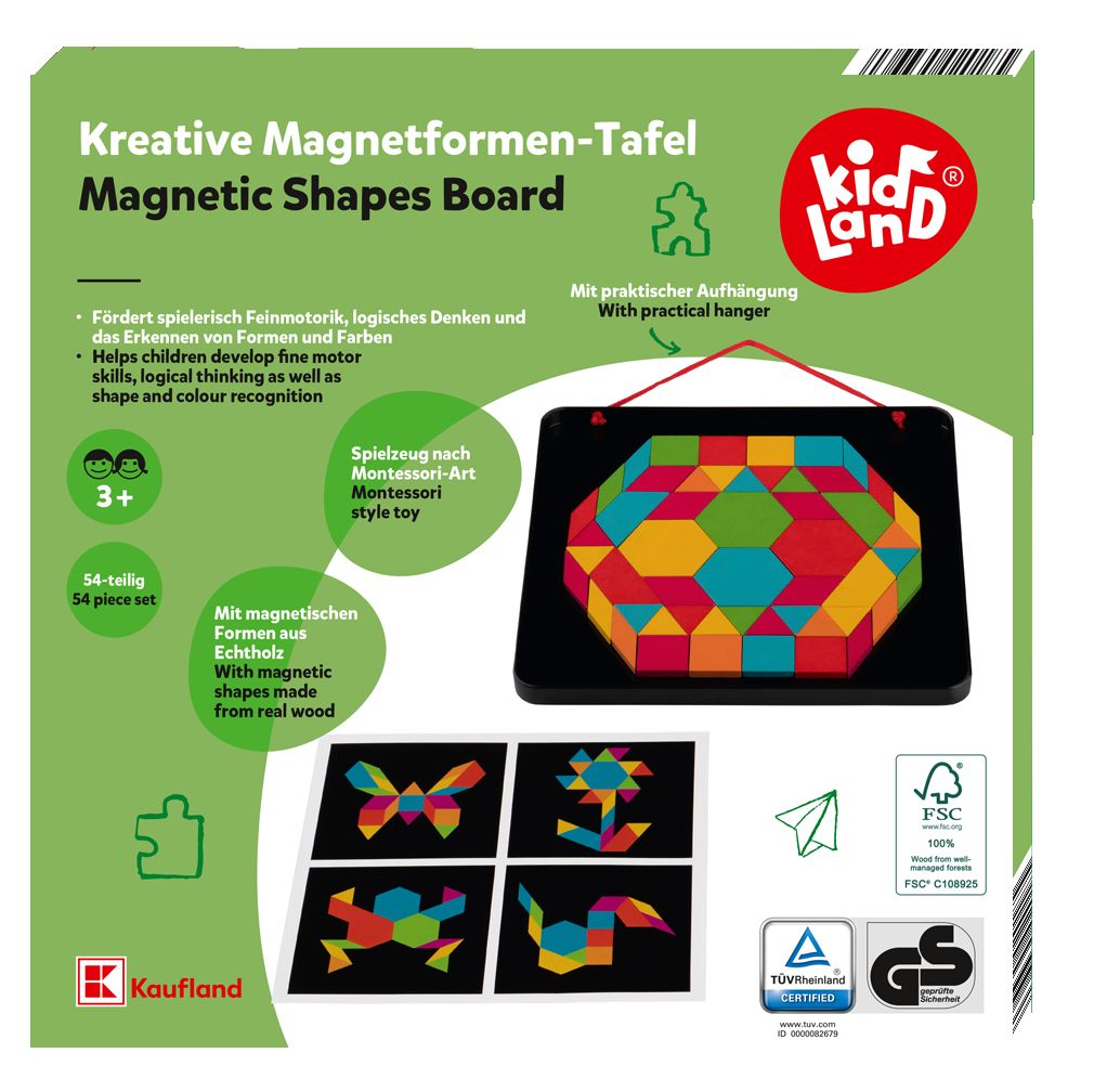 Kidland Magnetická tabule Montessori