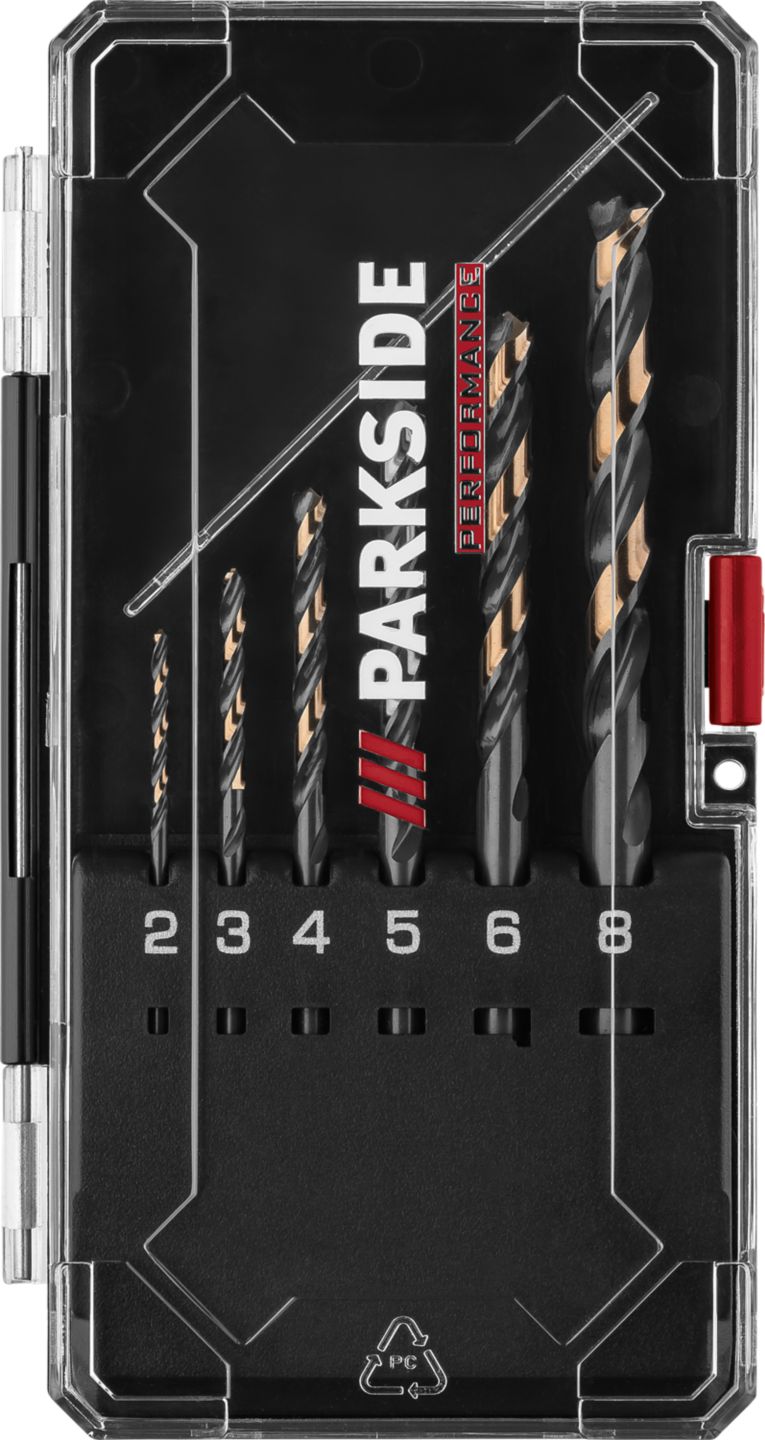 Parkside Performance Súprava vrtákov