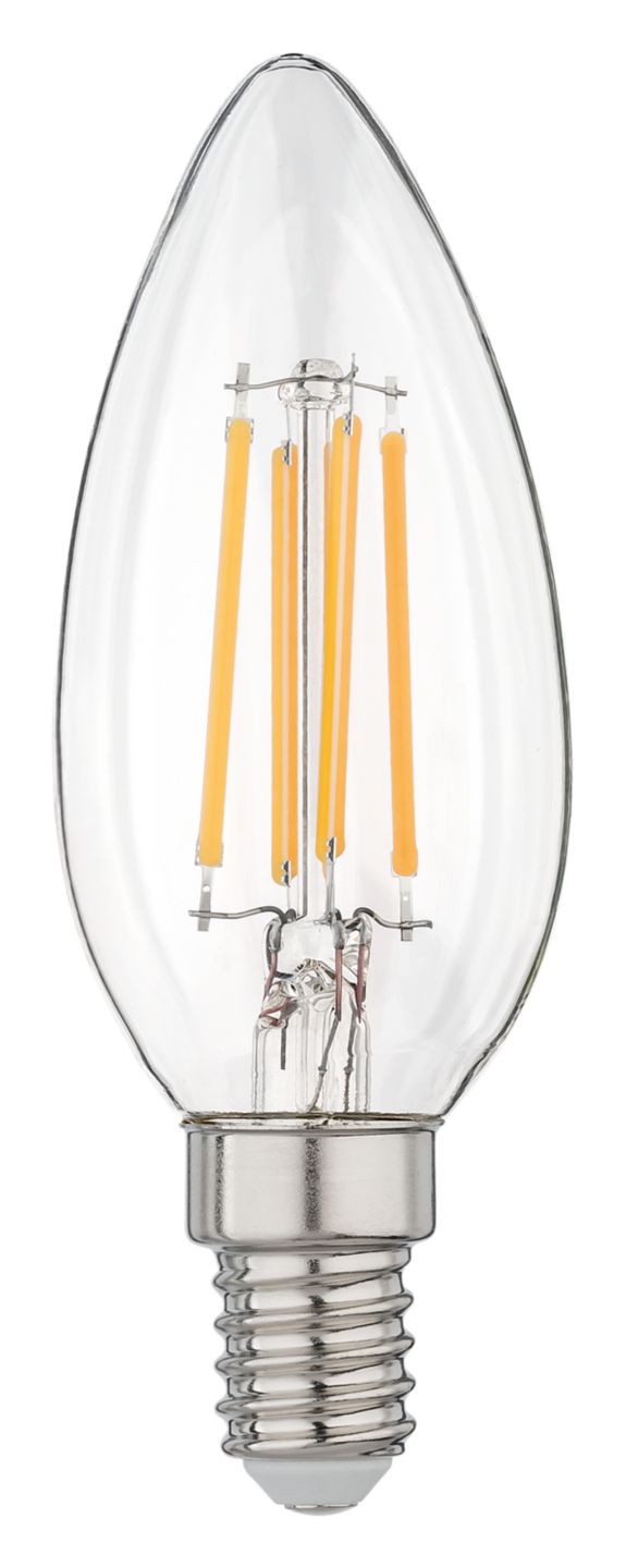 switch-on LED filament žarulja
E14 4,2W svijeća