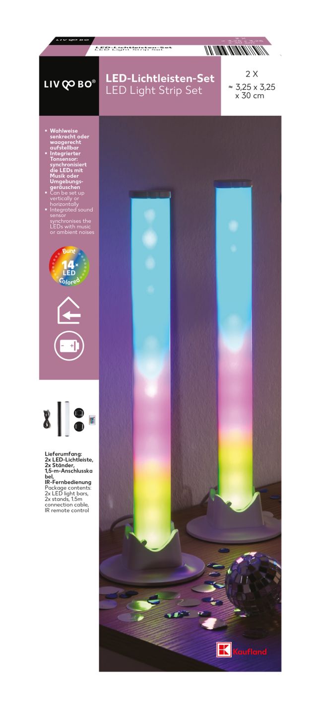LIV&BO LED světelné pásky 2 ks