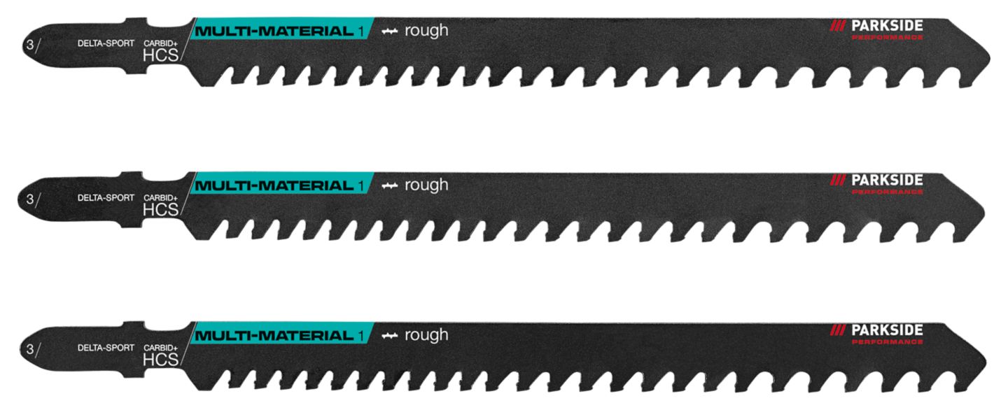 PARKSIDE Sada pilových listů
3dílná