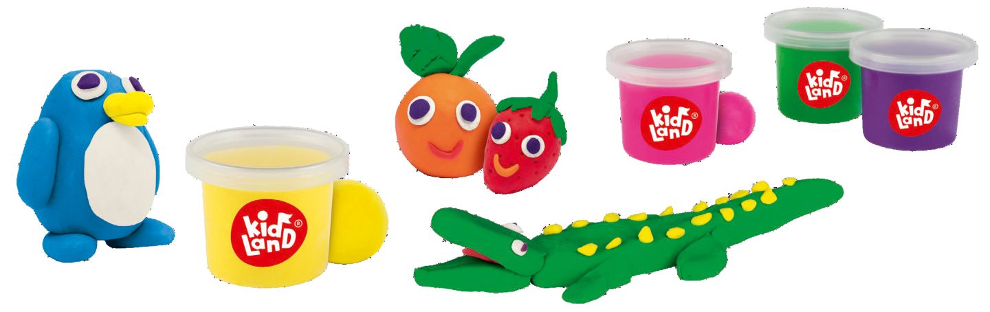Изображение на Kidland Моделин
различни видове