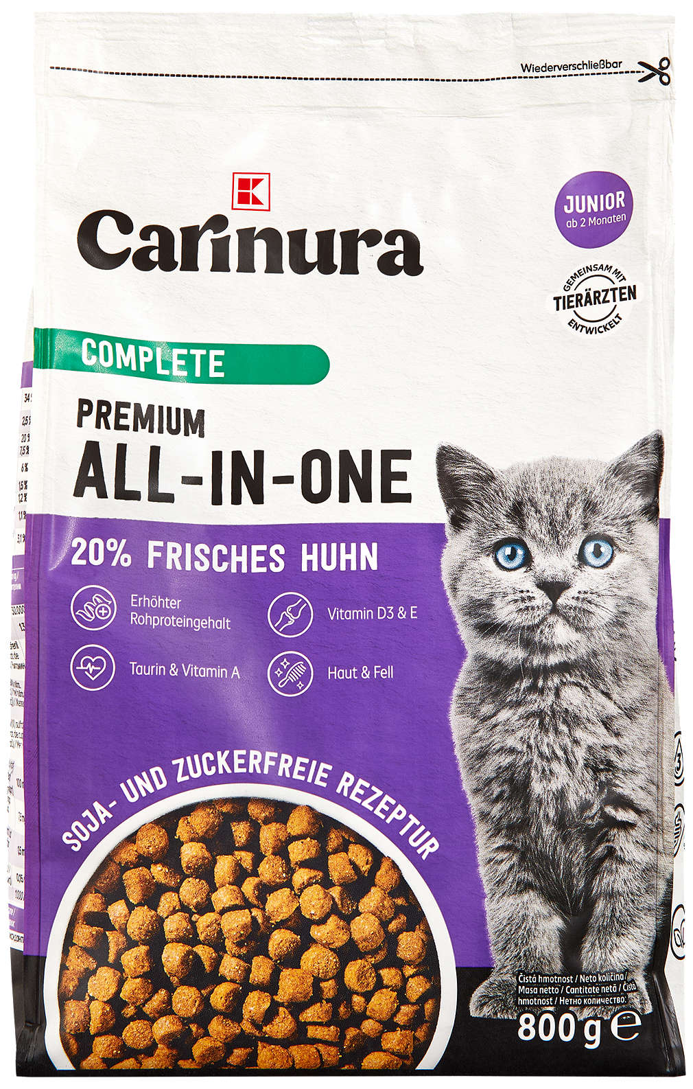 Изображение за продукта K-Carinura Суха храна за котки различни видове